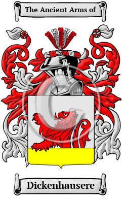 Dickenhausere Family Crest/Coat of Arms