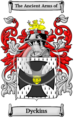 Dyckins Family Crest/Coat of Arms