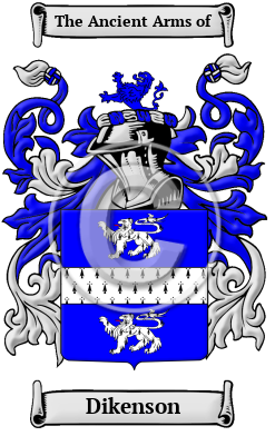 Dikenson Family Crest/Coat of Arms