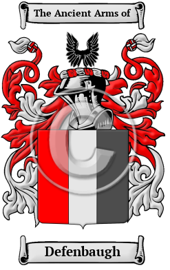 Defenbaugh Family Crest/Coat of Arms