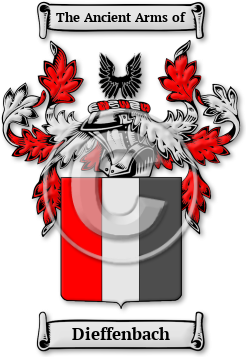 Dieffenbach Family Crest Download (jpg) Legacy Series - 150 DPI