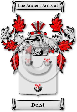 Deist Family Crest Download (jpg) Legacy Series - 150 DPI