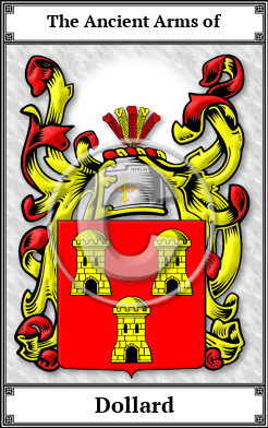 Dollard Family Crest Download (JPG)  Book Plated - 150 DPI