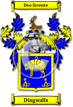 Dingwalls Family Crest Download (JPG) Legacy Series - 300 DPI