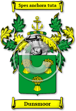 Dunsmoor Family Crest Download (jpg) Legacy Series - 150 DPI