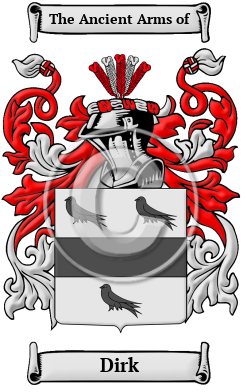Dirk Family Crest/Coat of Arms