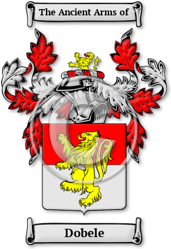 Dobele Family Crest Download (jpg) Legacy Series - 150 DPI