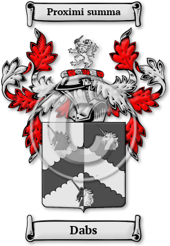 Dabs Family Crest Download (jpg) Legacy Series - 150 DPI