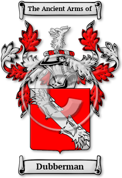Dubberman Family Crest Download (jpg) Legacy Series - 150 DPI