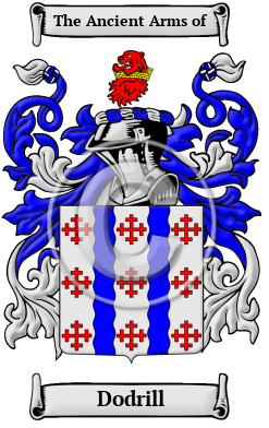 Dodrill Family Crest/Coat of Arms