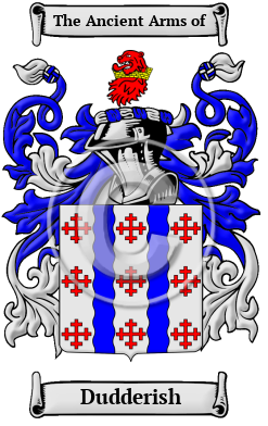 Dudderish Family Crest/Coat of Arms