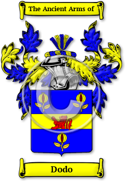 Dodo Family Crest Download (jpg) Legacy Series - 150 DPI