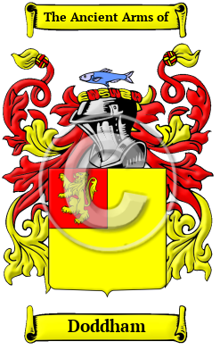 Doddham Family Crest/Coat of Arms