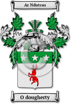 O dougherty Family Crest Download (jpg) Legacy Series - 150 DPI