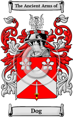Dog Family Crest/Coat of Arms