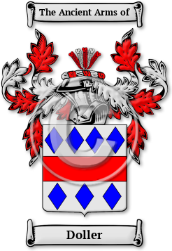 Doller Family Crest Download (JPG) Legacy Series - 600 DPI