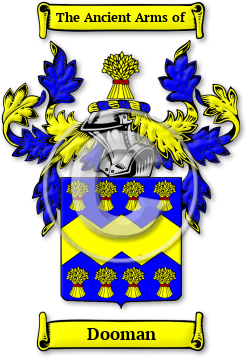 Dooman Family Crest Download (jpg) Legacy Series - 150 DPI