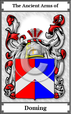 Doming Family Crest Download (JPG)  Book Plated - 150 DPI
