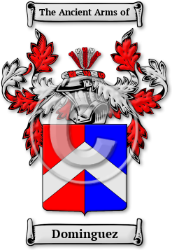 Dominguez Family Crest Download (JPG) Legacy Series - 600 DPI