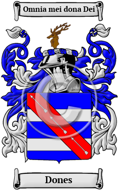 Dones Family Crest/Coat of Arms