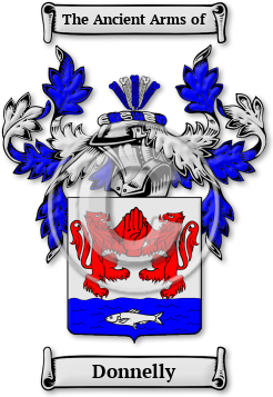 Donnelly Family Crest Download (jpg) Legacy Series - 150 DPI