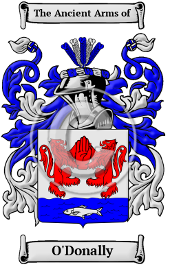 O'Donally Family Crest/Coat of Arms