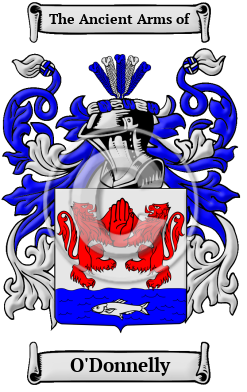 O'Donnelly Family Crest/Coat of Arms