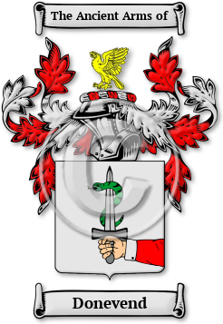 Donevend Family Crest Download (JPG) Legacy Series - 300 DPI