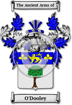 O'Dooley Family Crest Download (jpg) Legacy Series - 150 DPI