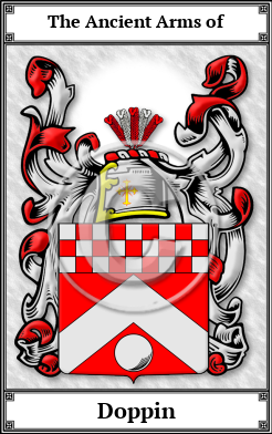 Doppin Family Crest Download (JPG)  Book Plated - 150 DPI