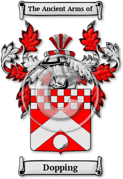 Dopping Family Crest Download (JPG) Legacy Series - 300 DPI