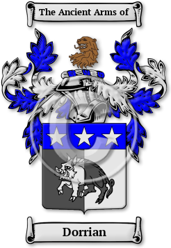 Dorrian Family Crest Download (jpg) Legacy Series - 150 DPI