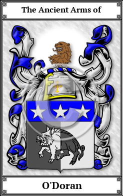 O'Doran Family Crest Download (JPG) Book Plated - 600 DPI