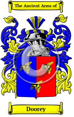 Doorey Family Crest/Coat of Arms