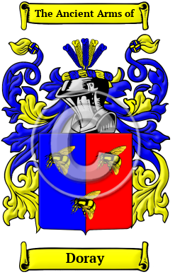 Doray Family Crest/Coat of Arms