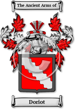 Doriot Family Crest Download (jpg) Legacy Series - 150 DPI