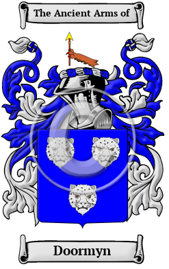 Doormyn Family Crest/Coat of Arms