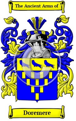 Doremere Family Crest/Coat of Arms