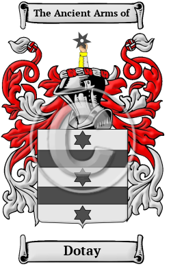 Dotay Family Crest/Coat of Arms