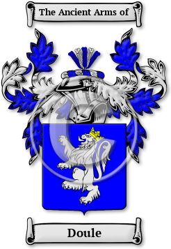 Doule Family Crest Download (jpg) Legacy Series - 150 DPI