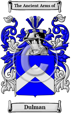 Dulman Family Crest Download (JPG) Heritage Series - 600 DPI