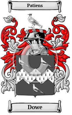 Dowe Family Crest/Coat of Arms