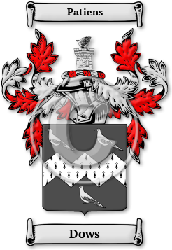 Dows Family Crest Download (jpg) Legacy Series - 150 DPI