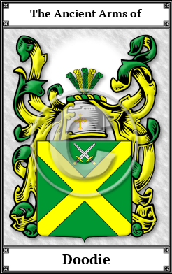 Doodie Family Crest Download (JPG)  Book Plated - 150 DPI