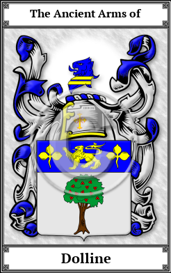 Dolline Family Crest Download (JPG)  Book Plated - 150 DPI