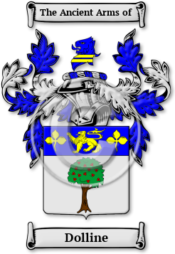 Dolline Family Crest Download (jpg) Legacy Series - 150 DPI