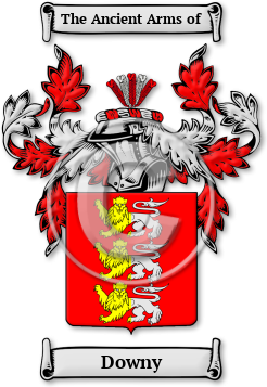 Downy Family Crest Download (jpg) Legacy Series - 150 DPI