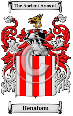 Henaham Family Crest/Coat of Arms