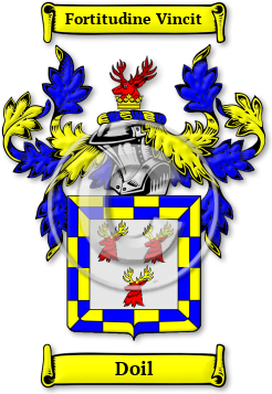 Doil Family Crest Download (jpg) Legacy Series - 150 DPI