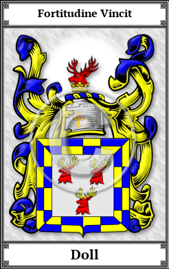 Doll Family Crest Download (JPG) Book Plated - 600 DPI